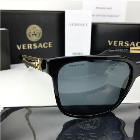 Versace | Accessories | Nwt Authentic Mens Versace Acetate Sunglasses ...